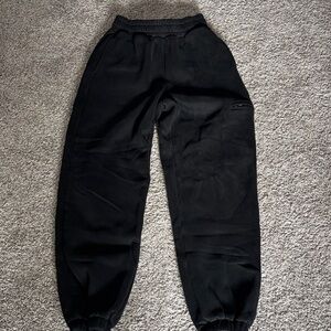 Comfrt XS Black Fleece DND Jogger Sweatpants